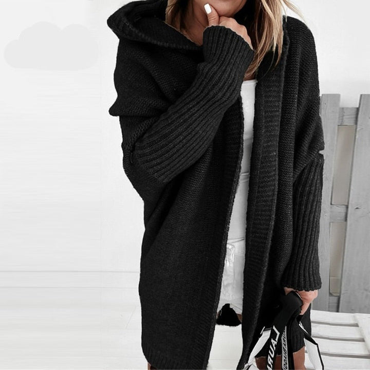 Maisie | Damen Warme Lange Strickjacke | Winter