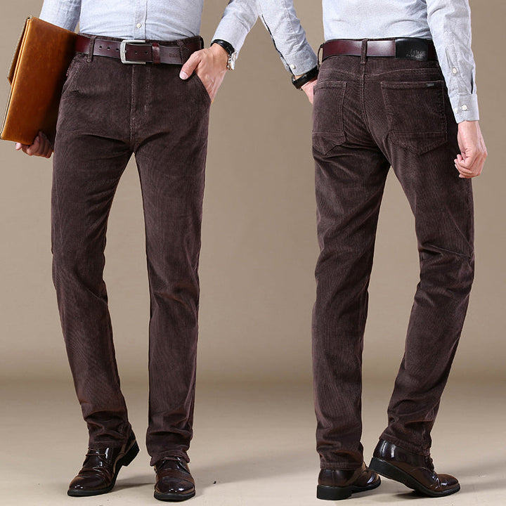 Klassische Cordhose für Herren | Gerades Bein