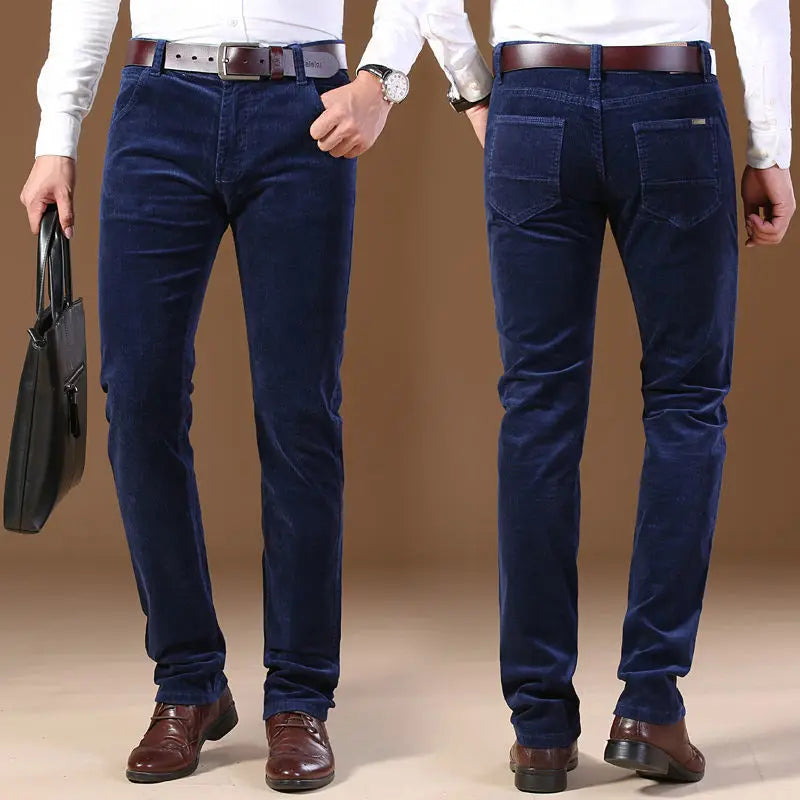 Klassische Cordhose für Herren | Gerades Bein