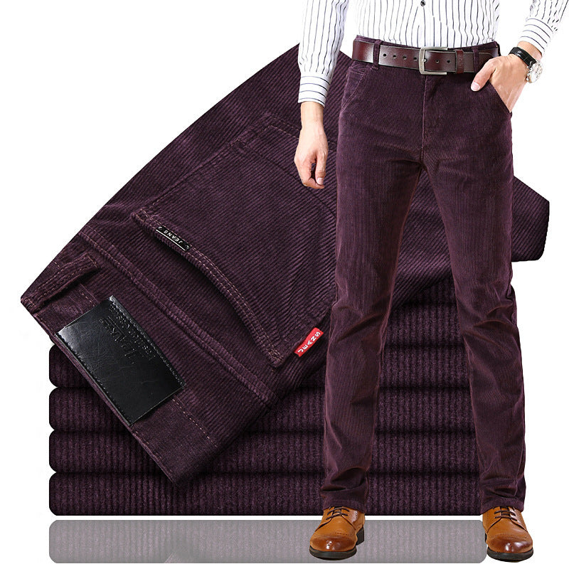 Klassische Cordhose für Herren | Gerades Bein
