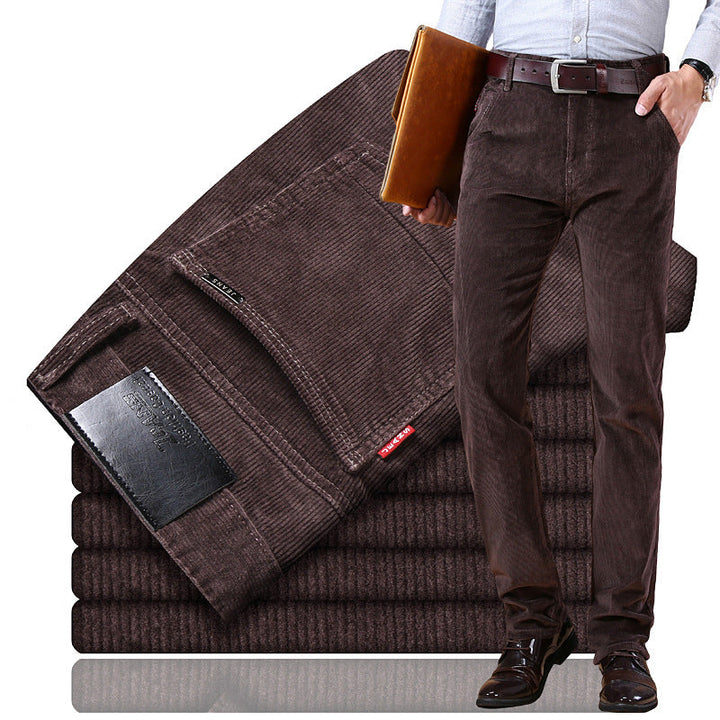 Klassische Cordhose für Herren | Gerades Bein
