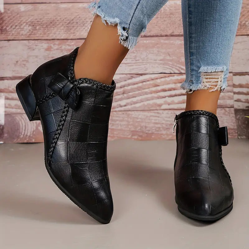 Knöchelhohe Schuhe Für Damen | Niedriger Absatz