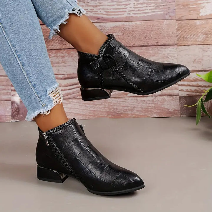 Knöchelhohe Schuhe Für Damen | Niedriger Absatz