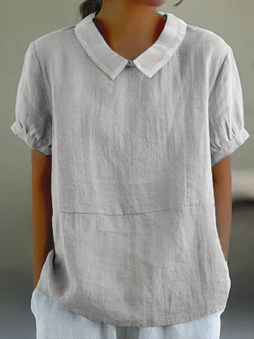 Stilvolle Bluse Mit Kragen Für Damen | Atmungsaktiv