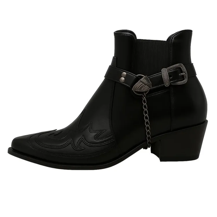 Knöchelhohe Schlupfstiefel Für Herren | Cowboy
