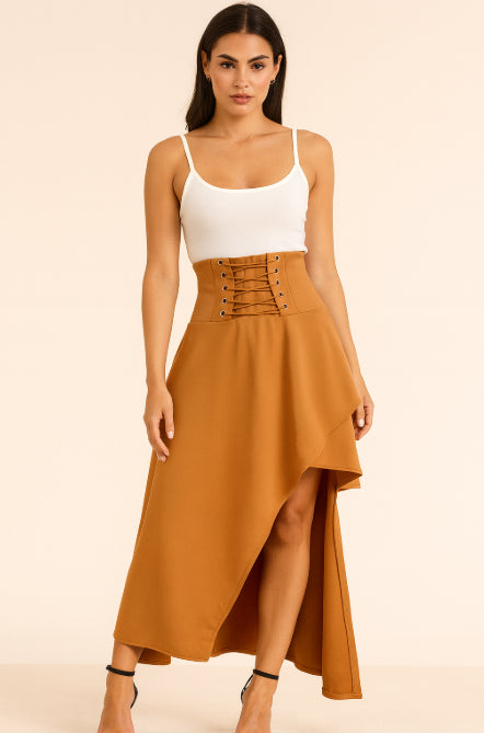Geraldine | Damen Elegantes Rock | Lang