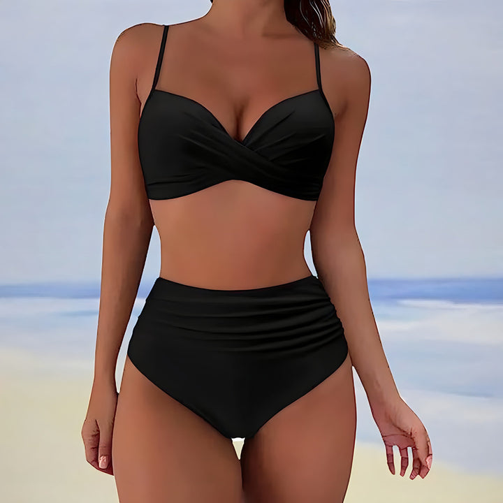 Zweiteiliges Bikini Set Für Den Sommer Für Damen | Hohe Taille