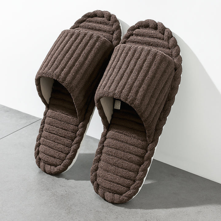 Unisex Hausschuhe mit Offenen Zehen | Drinnen