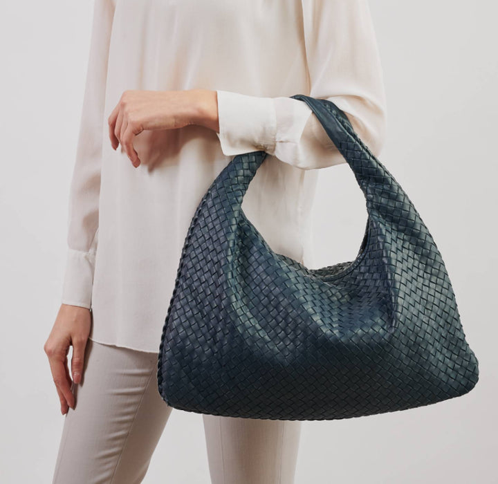 Damen Geflochtene Hobo Schulter Tasche | Geräumig