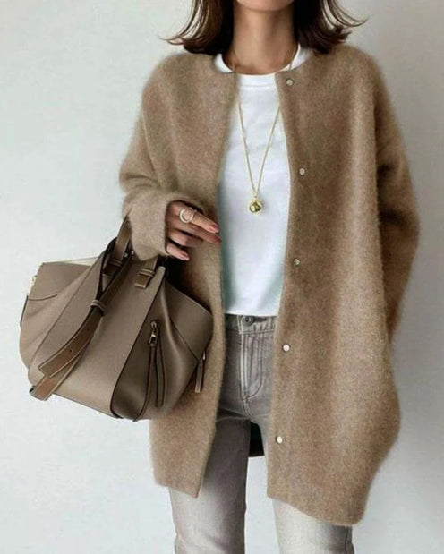 Damen Winter Strickjacke | Warm