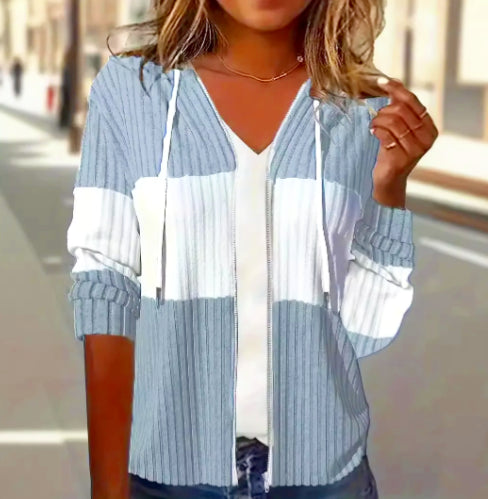 Damen Kapuze Winter Sweatshirt | Lässig