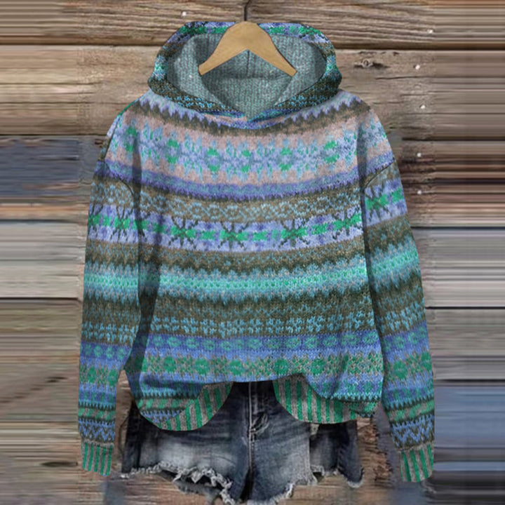 Samantha | Damen Norweger-Kapuzenpulli | Winter