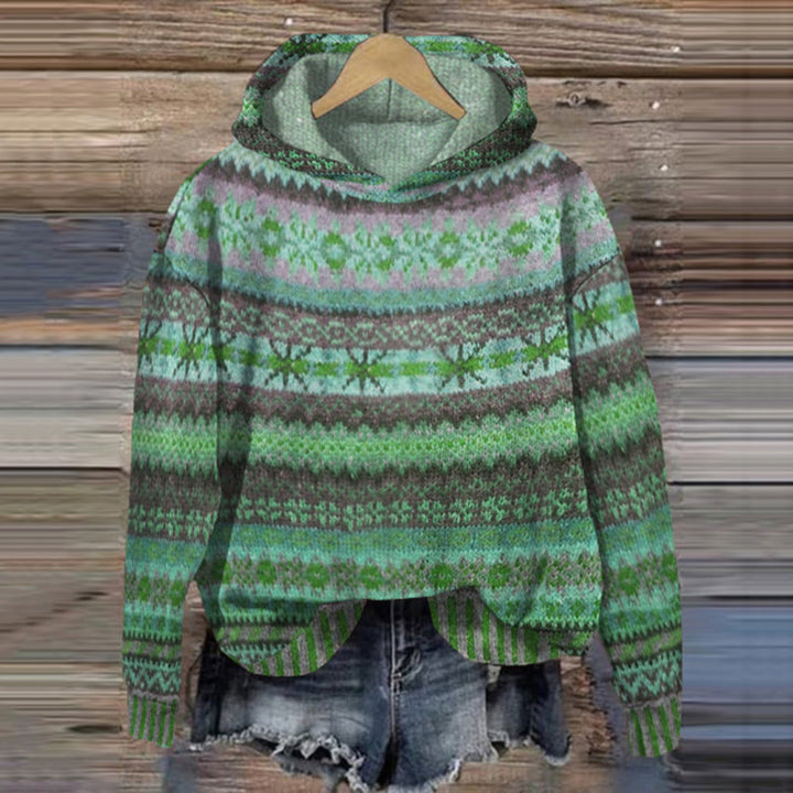 Samantha | Damen Norweger-Kapuzenpulli | Winter