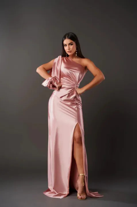 Abendkleid Mit Einer Schulter Für Damen