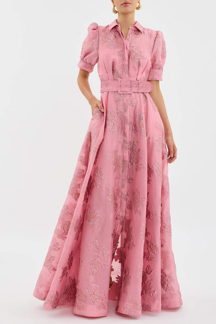 Atemberaubendes Kleid Mit Gürtel Für Damen | Maxi