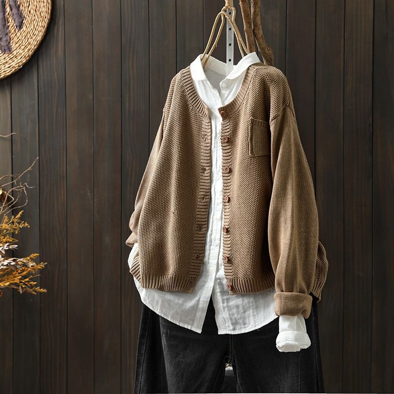 Damen Strickjacke in Übergrößer | Bequem
