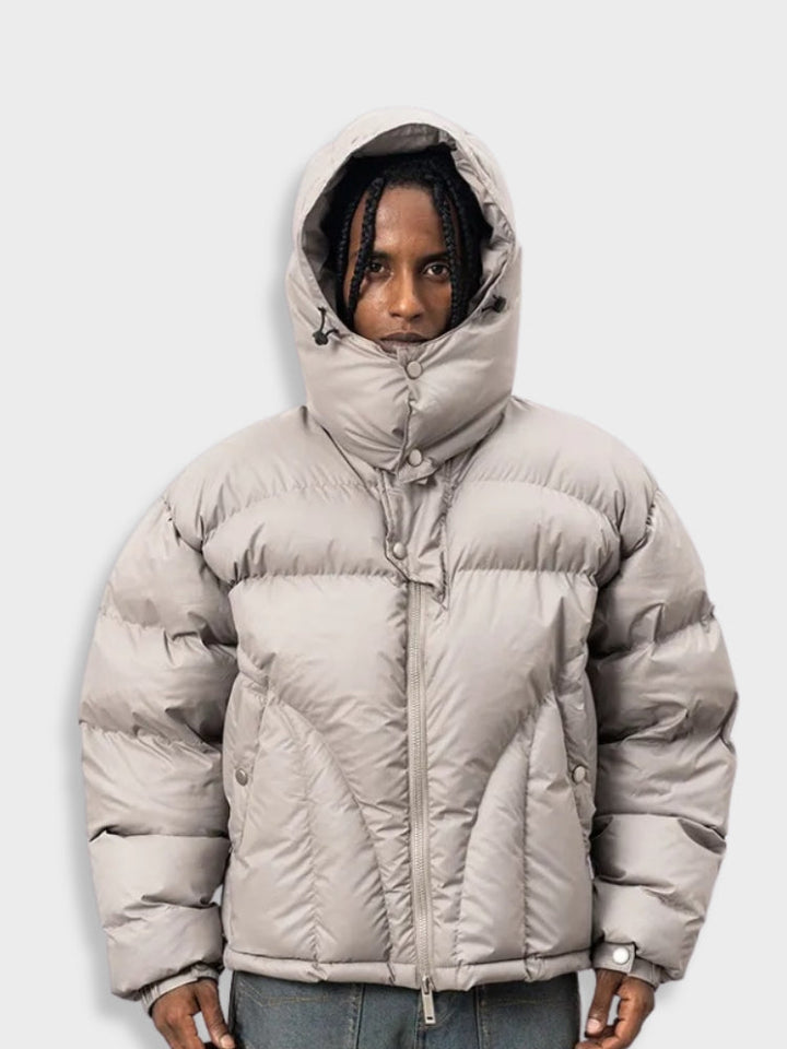 Niko | Herren  Winter Puffer Parka Kapuze Jacke | Warme