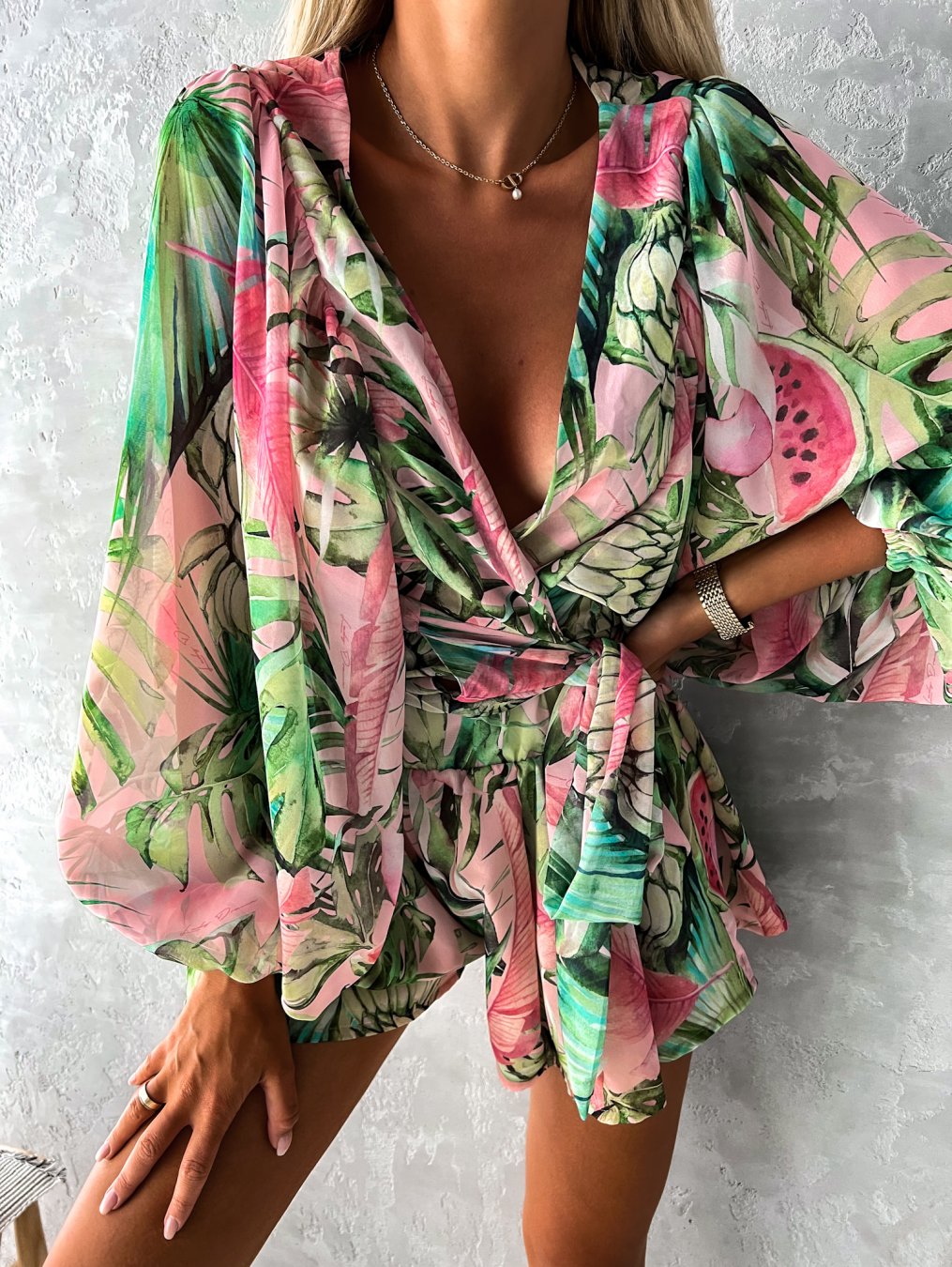 Sommer Wickeloverall Für Damen | Langarm