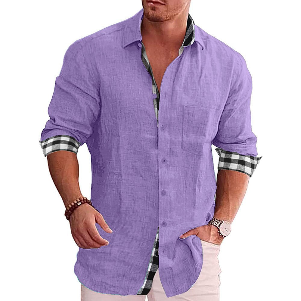 Button Down Hemd Für Herren | Langarm