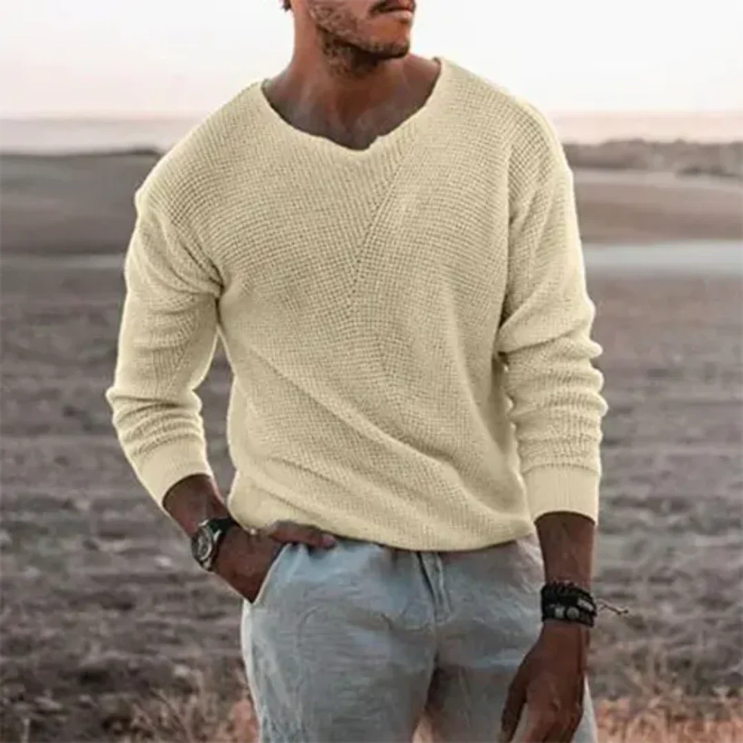 Bram | Herren Lässiger Warme Pullover | Weicher Strick