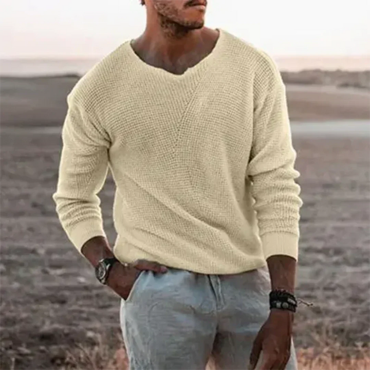 Bram | Herren Lässiger Warme Pullover | Weicher Strick