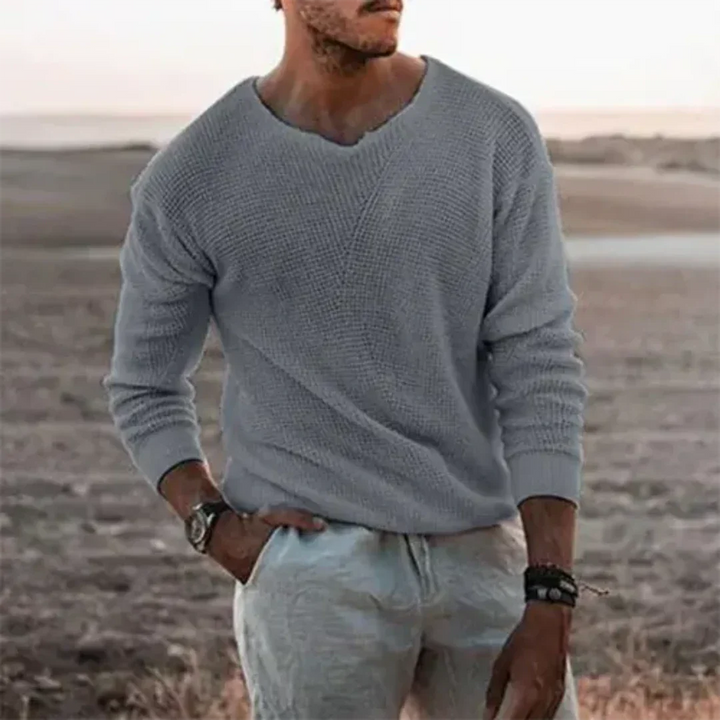 Bram | Herren Lässiger Warme Pullover | Weicher Strick