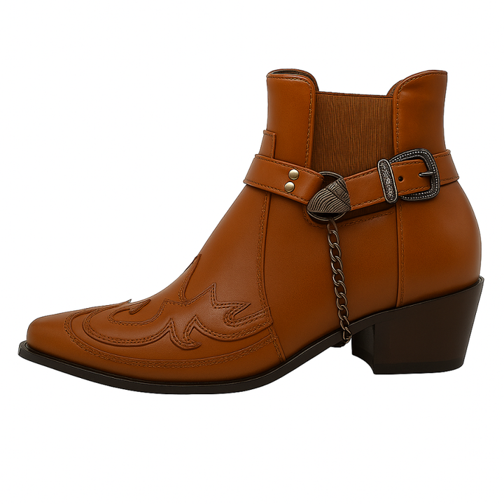 Knöchelhohe Schlupfstiefel Für Herren | Cowboy