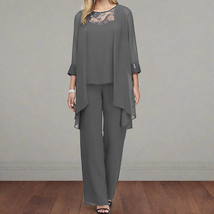 Dreiteiliges Formelles Damen Set | Elegant