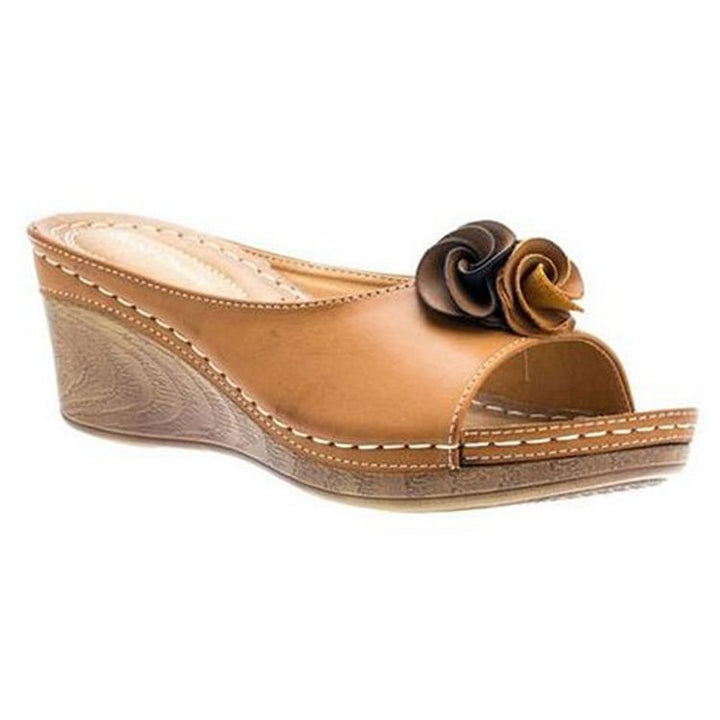 Bequeme Orthopädische Damen Sandalen | Keilabsatz
