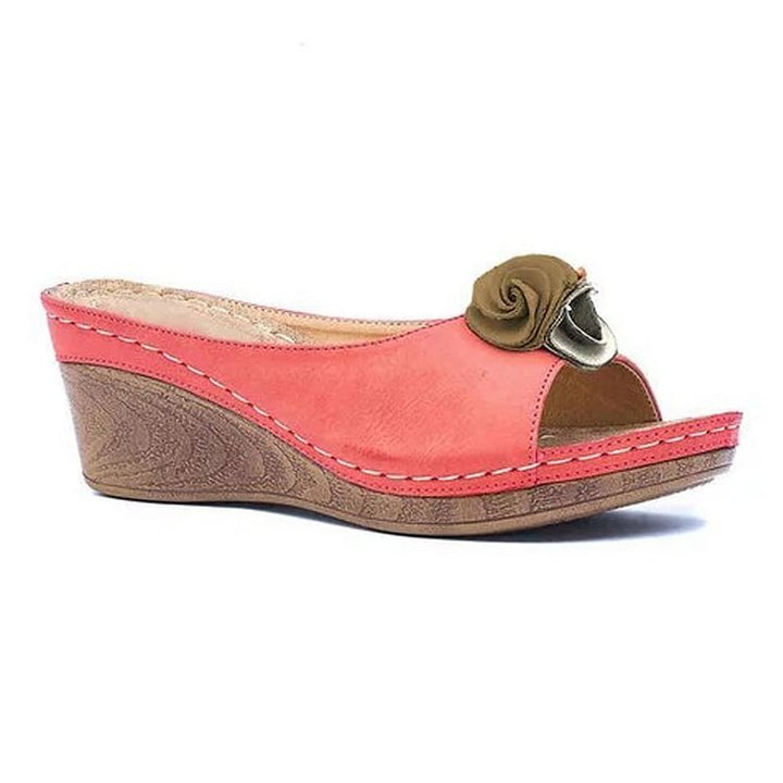 Bequeme Orthopädische Damen Sandalen | Keilabsatz