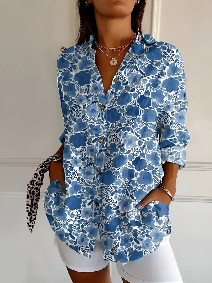 Stilvolles Button Down Hemd Für Damen | Langarm