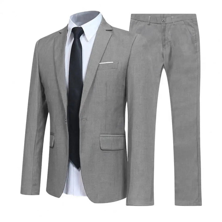 Zweiteiliger Formeller Hochzeitsgastanzug Für Herren | Elegant