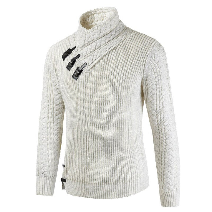 Herren Strick Warme Pullover | Langarm