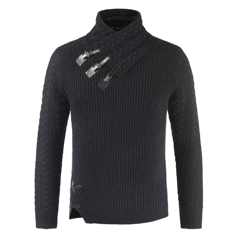 Herren Strick Warme Pullover | Langarm