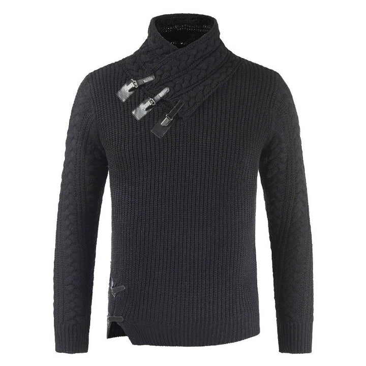 Herren Strick Warme Pullover | Langarm