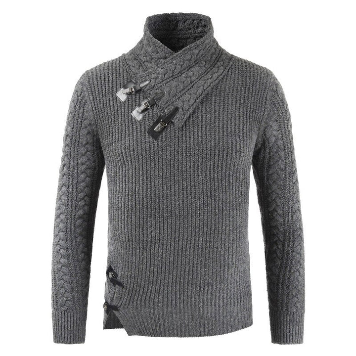 Herren Strick Warme Pullover | Langarm