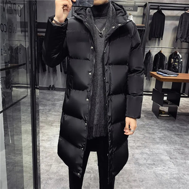 Bruno | Herren Stylische Winter-Pufferjacke | Warme
