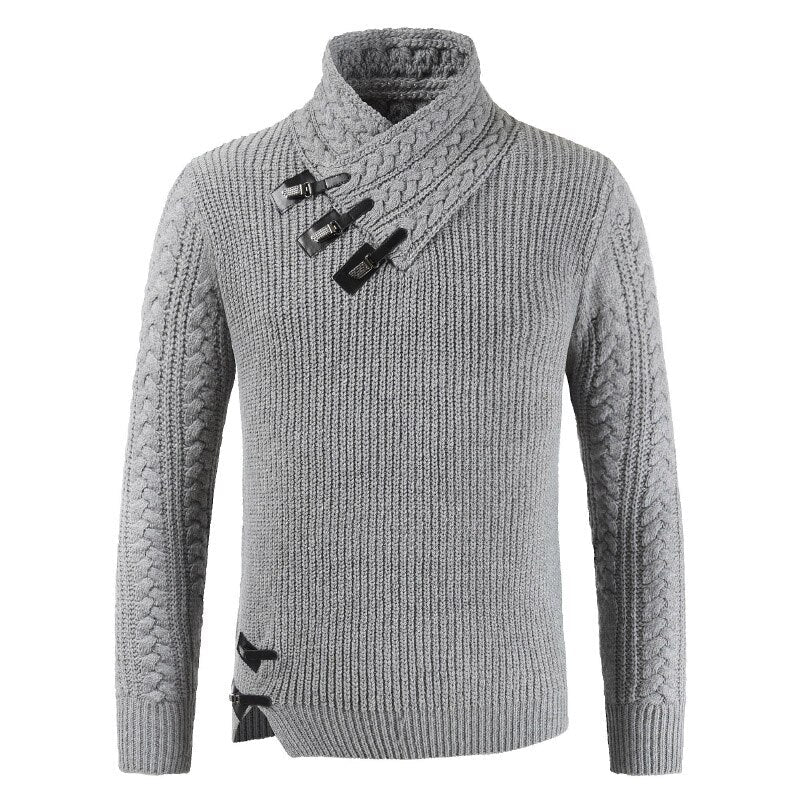 Herren Strick Warme Pullover | Langarm
