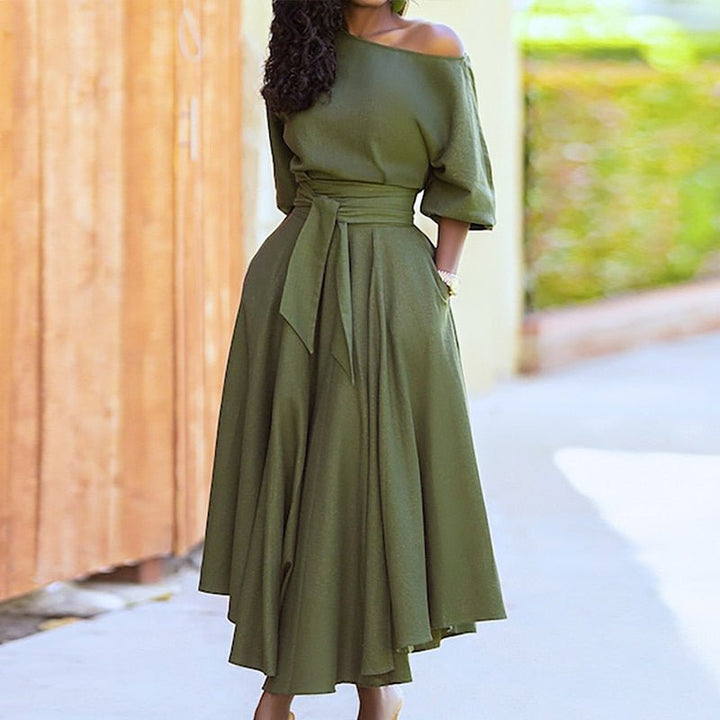 Schickes Sommerkleid Für Damen | Midi