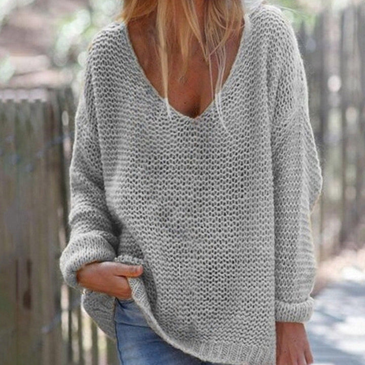 Übergroßer Strickpullover Für Damen | Warm