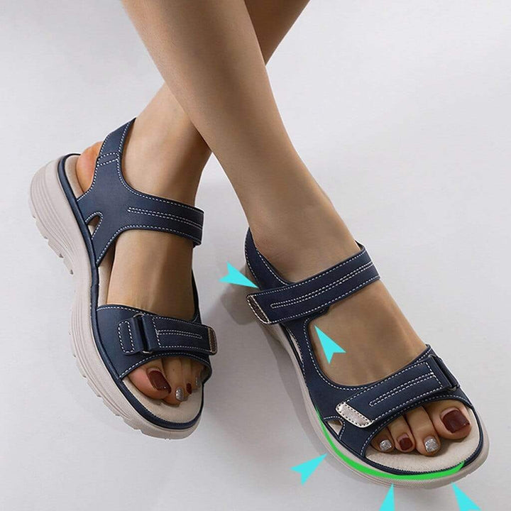 Sandalen Mit Offener Spitze Für Damen | Leicht