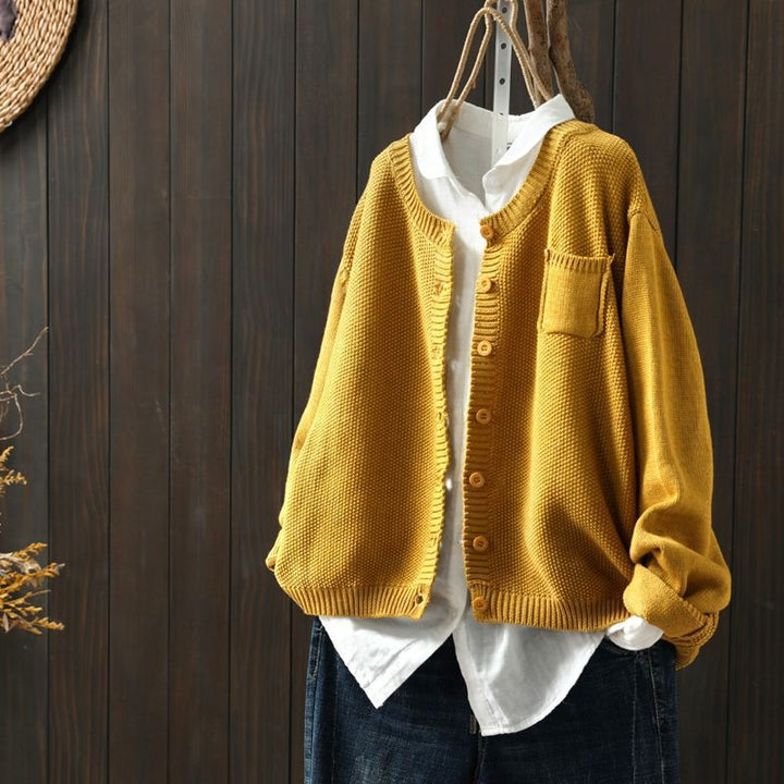 Damen Strickjacke in Übergrößer | Bequem