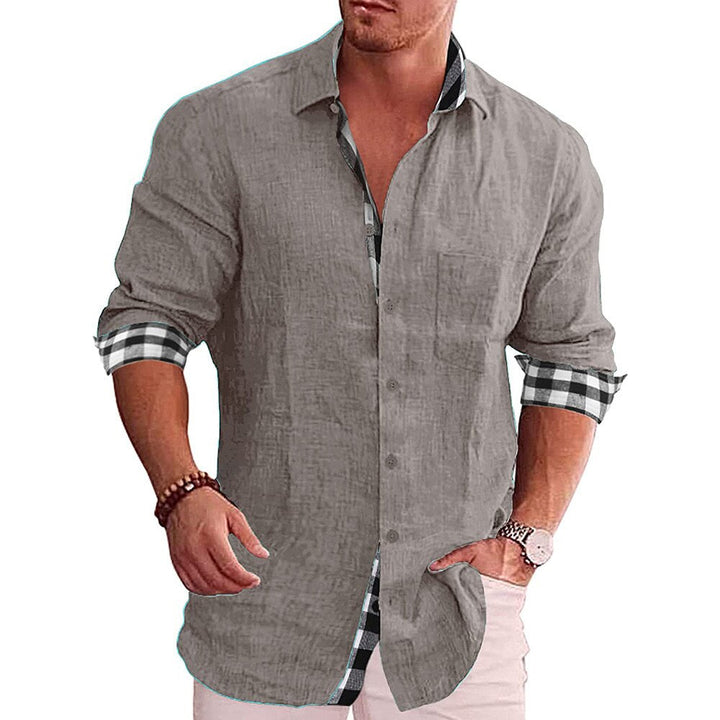 Button Down Hemd Für Herren | Langarm