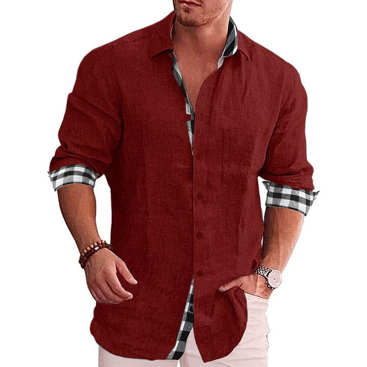 Button Down Hemd Für Herren | Langarm
